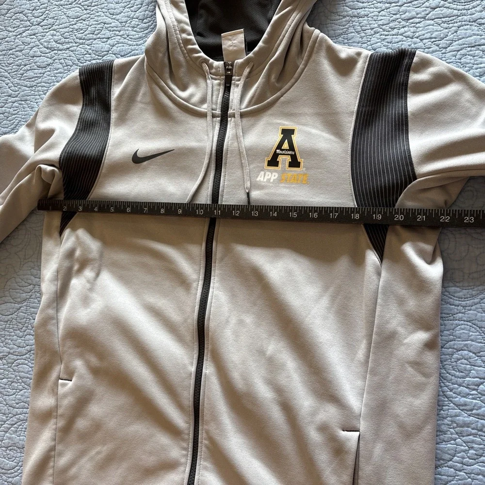 Nike Therma Fit On Field Mens Medium Appalachian State Full Zip Hoodie Jacket